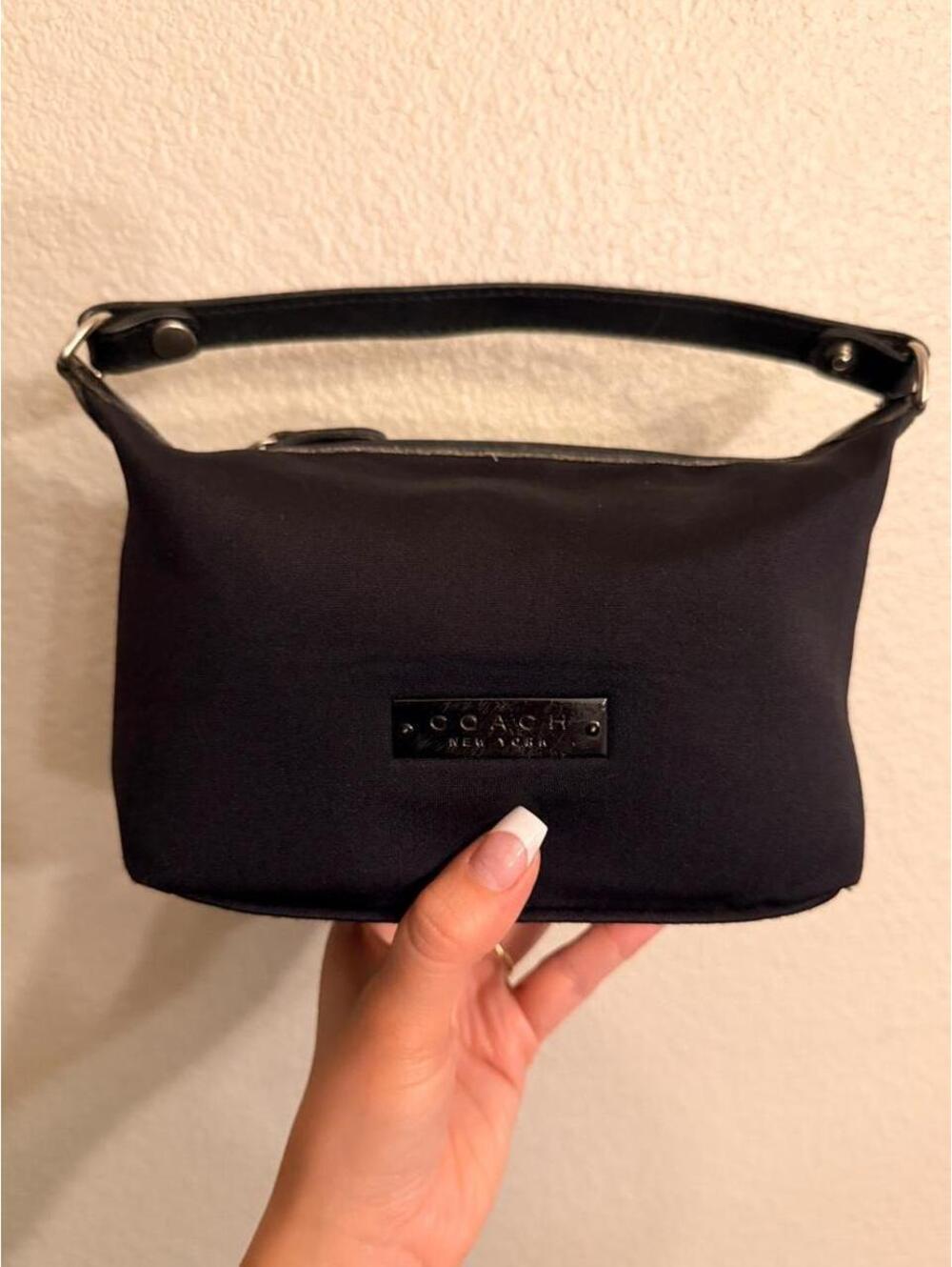 Vintage Black Mini Coach Purse
